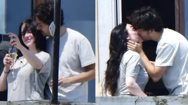 Billie Eilish é flagrada beijando Nat Wolff em clima de romance na Itália